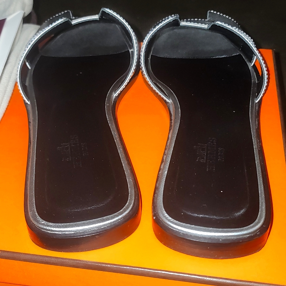 Authentic Hermés oran sandal EUR 37.5 - Picture 4 of 8